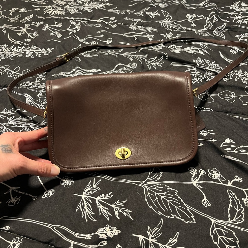 Coach Brown leather purse